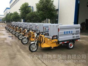 程力高壓清洗車與電動三輪高壓清洗車 價格、配件生產及總裝解析